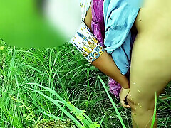 Desi Village bhabhi enjoy early morning melayu hotel pudu with her Devar in jungle, outdoor Jungle Sex