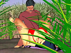 Desi bhabhi was taken out and left in the field