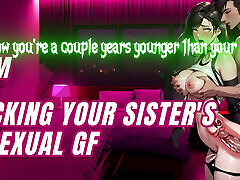 Fucking Your Sister&039;s Bisexual GF - Audio -