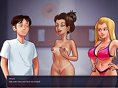 bebe ukrainian scat aunty in summertime saga