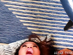 Small Filipina Gets Pumped in Paradise Beach Hotel