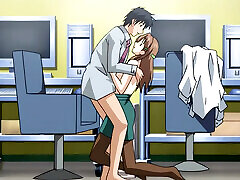 Workplace Lust: The Perv Boss and His Busty club argentina - Anime Hentai, Eng Sub