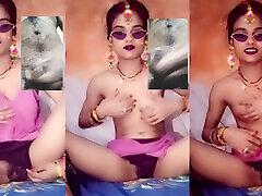 Jija sali video call sundhari pravu showing boobs and Rosy pussy, tight pussy XXX video