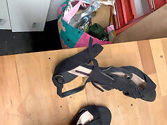 Neighbor&039;s shoes