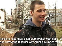 Two-meter-tall Stunner Benjamin Gets Intimate with His Best Buddy Two-meter-tall Stunner Benjamin Gets Intimate with His Best Buddy