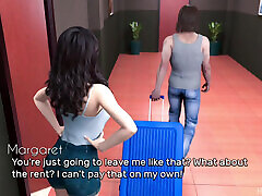 Qboy trying to aproch his hot & MILF Neighbor after her husband left-out