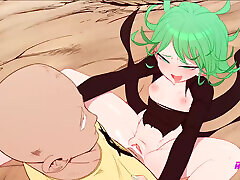 Tatsumaki Uses Her Psychic Powers to Drain Saitama&039;s Balls Completely Dry