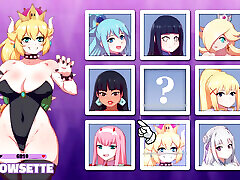Waifuhub - Part 20 - Bowsette Sex evita poozi Super Mario by Loveskysanhentai