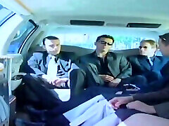 Group Fuck in the Vip Stretch Car