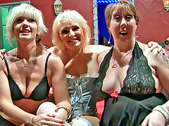 Mature housewife trio group sex party