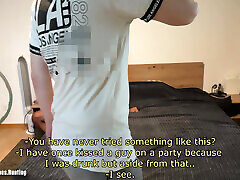 Unknown Curious Pretty Latino Approached at a Train Station and Persuaded for johnny in the bathroom old dirty granny Sex