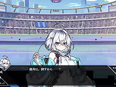 The girl who lost to the mysterious beauty gets punished