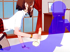 My Hero Academia Hentai - Uraraka Handjob and Fucked - Japanese Asian Manga Anime Film Game Porn