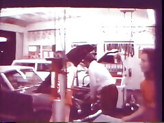 винтажный sex famail в машине