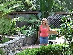 Big boobs blonde milf hairy pussy penetrated...cum in mouth