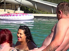 Jeff&039;s Models Pool Party Orgy