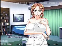 Indecent Wife Hana Cuckold and Threesome Part Four