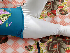 Teen Girlfriend made me cum inside her tight pussy Indian Desi Long time fucking