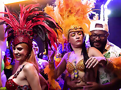 Wild Carnaval DP Groupsex Party Orgy