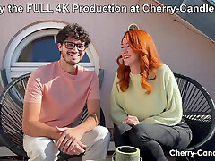 Italian Guy has his First Pornstar Experience with Cherry-Candle