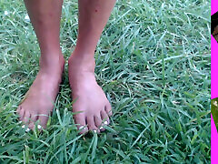 Sarah Pisses Herself Outside in Her Bikini. Broadcasting on Chaturbate, Sarah Lets Her Little Cock Squirt.