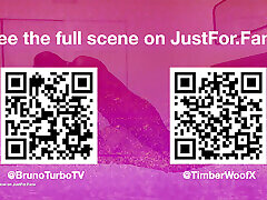 Muscle Tattooed Studs Fuck Pt. 2: Bruno Turbo Begs for Shawn Wolf&039;s Massive Load