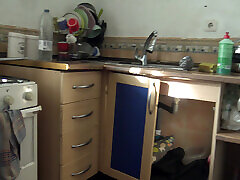 German man has anal sex with his Turkish cleaning lady in Berlin.