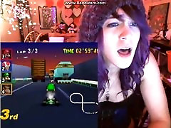 گیک دختر Cums بازی tittywebcamgirls. com