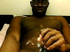 SEXY BLACK gym with men JACKIN OFF