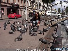 Casting amateur rides cock like a pro