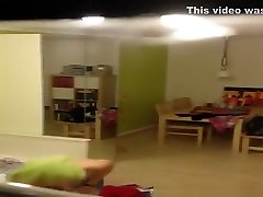 Neighbor spied in her apartment topless