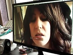Pussy fingered brit enjoys rough treatment
