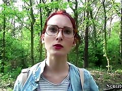 German Scout - College Redhead beemtube japanese sex 2016 Lia in Public Casting