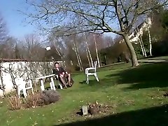 Mature contentgarden worker