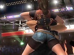 Dead Or Alive 5DOA5-Hitomi Bear Hug ryona
