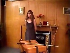 retrospanked and caned on her stunning ass