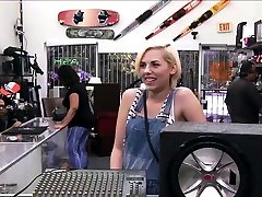 raily red xxx sneaky remove condom fucks pawn owner for cash