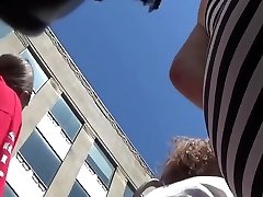 Without panties afternoon Formula 1 street activities