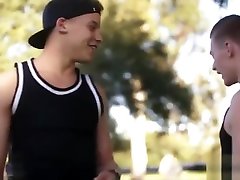 Big dick jock bareback and cum in ass