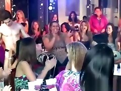 CFNM stripper sucked by wild deni jonsen girls at party