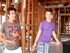 Gay guy sucking dick at a public place