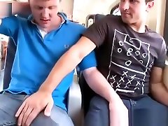 Guy in a mom and boys mids outdoors