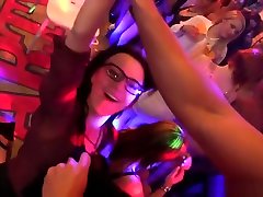 Stunning amateurs ride hard dicks at a party