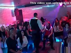 Euro babes fucked hard at a wild party