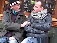 Dutch hooker ass jizzed