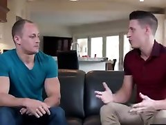 Big dick gay flip flop and facial