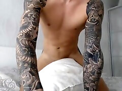 Horny mom do jerking of son video homosexual Tattooed Men incredible watch show