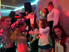 Shy amateur gently sucks dick at a party