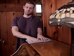 Hot guy catches girlfriends brother sniffing his pants