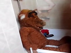 pee and cum on hidden camera in backroom alf